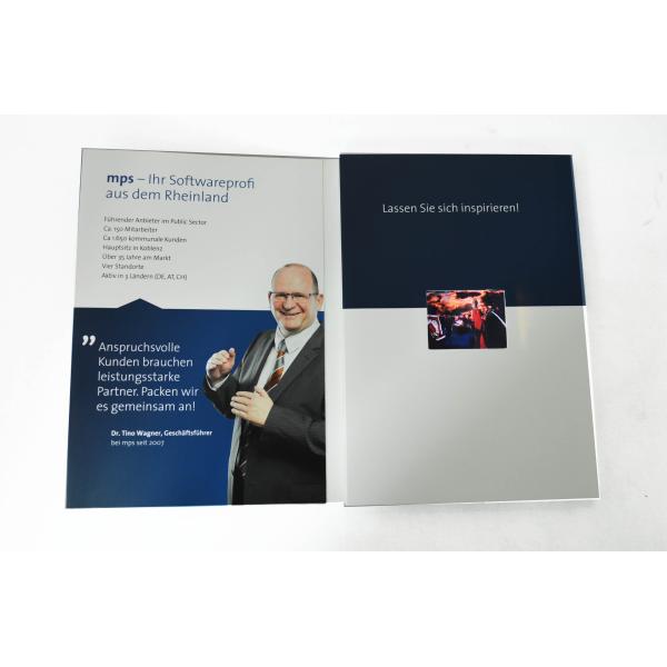 Buy Smart Function Buttons LCD Invitation Card With Rechargeable Battery at wholesale prices