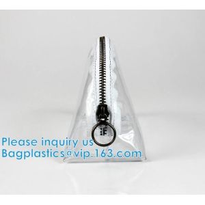 Slider Zipper Pvc Pouch Clear Vinyl Pvc EVA Swimwear Packaging Bikini Swimwear