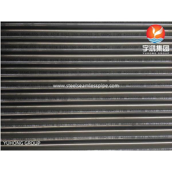 ASTM B163 UNS N08825 Nickel Alloy Tube Incoloy 825 Seamless Heat Exchanger Tube