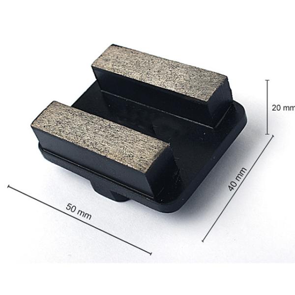 10mm Redi Lock Diamond Segments Concrete Grinding Shoes For Wet Grinding