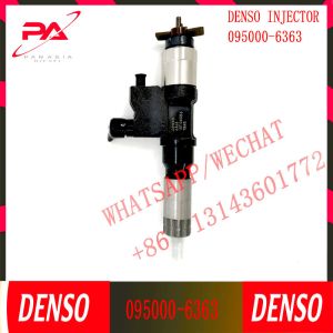 4HK1 6HK1 Mitsubishi L200 Fuel Injector 095000-6363 Auto Engine Parts