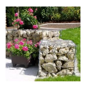 Quality Stone Retaining Wall Gabion Basket with Customized Punching Service and PVC Coating for sale