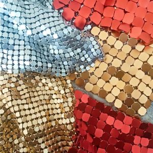Durable Metal Sequin Fabric With Customizable Wire Diameter 2-7mm