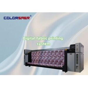 Quality High-Speed Industrial Digital Textile Printer Continuous Operation for Cotton &amp; Polyester for sale