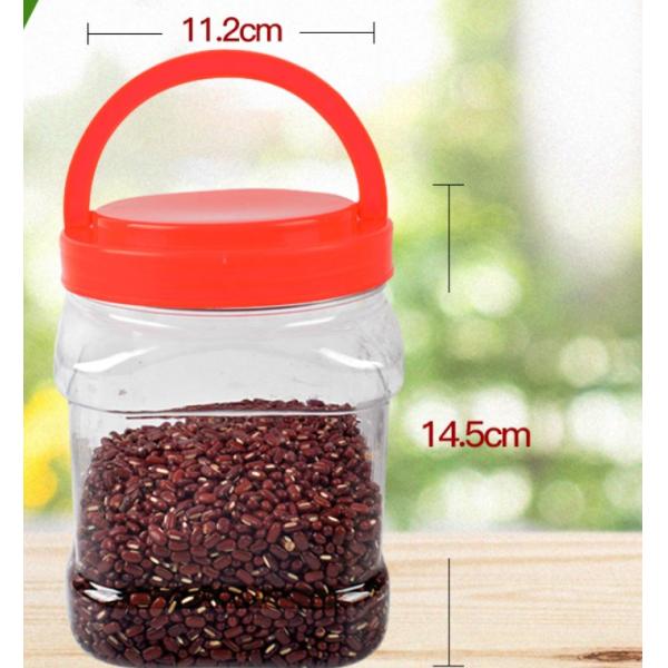 Food Storage Tank Plastic Honey Bottle Multi Level Capacity Thickened Lid