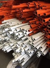 Quality 1/2&quot; 3/4&quot; PVC Coated Rigid Electrical Conduit Pipe 3.05M in Green , Orange for sale