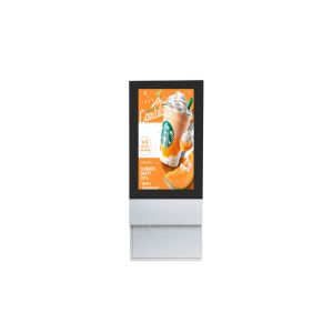 Quality 55 Inch Outdoor LCD Sign Board HD Display Android / Windows Totem Advertisement Digital Signage Kiosk for sale