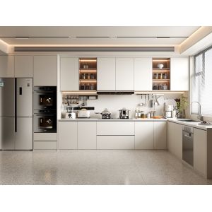 Garden Kitchen Cabinets With Lacquer Door Panel Kitchen Wall Unit Custom