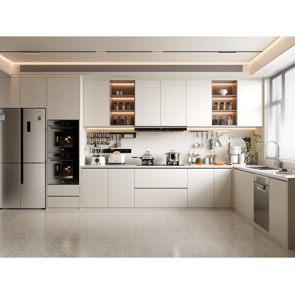 Buy Garden Kitchen Cabinets With Lacquer Door Panel Kitchen Wall Unit Custom at wholesale prices