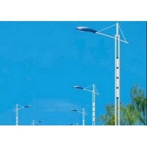 Painting Appearance Treatment 20 Feet Street Light Pole Durable Weather