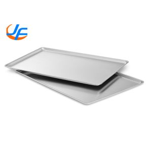 Quality RK Bakeware China Commercial Aluminium Baking Tray Cookie Sheet Jelly Roll Pan Full Size Half Size Quarter Sheet Pan for sale