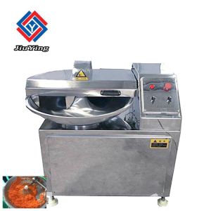Industrial Tomato Making Equiment / SUS 304 Meat Bowl Chopper Machine