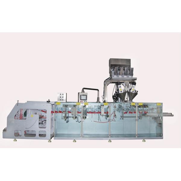 Buy EM Liquid Zipper Pouch Packing Machine 5500*960*1370mm Dimension at wholesale prices
