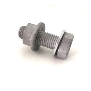 High Tensile B7 Heavy Hex Bolts And Nuts Manufacturing Hot Dip Galvanized Hex