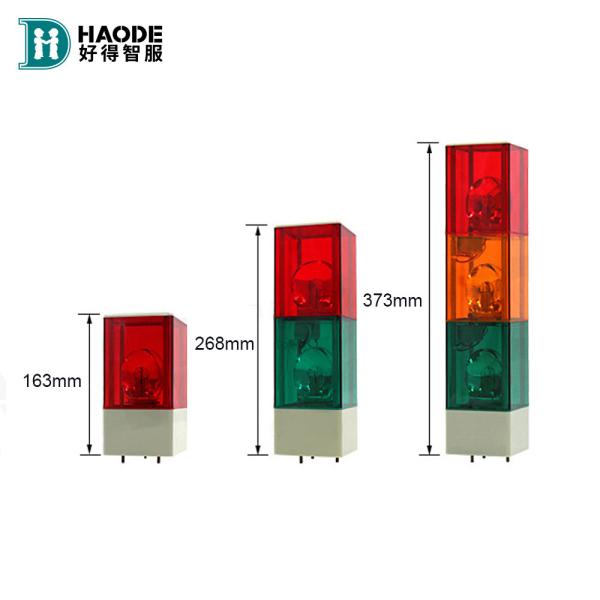 Buy HAODE Truck Accessories ZOOMLION JAC HOWO 24v Crane LED Trichromatic Silent Warning Lamp at wholesale prices