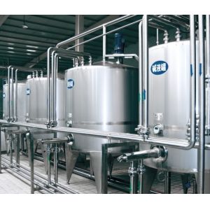 Low Noise Dairy Production Line / Milk Processing Equipment SUS304 Material