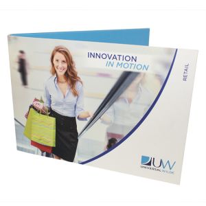 Customized Video In Folder Digital LCD 2.4 Inch With Rechargeable Lithium