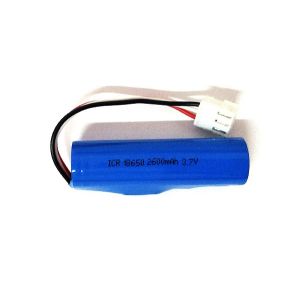 Lithium Iron 2600mAh Rechargeable Battery 3.7V ICR18650 Cell