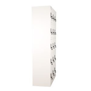 Office Furniture Knock Down 15 Door 0.7mm Thick Metal Lockers