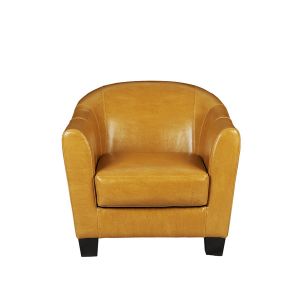 PU Leather China Arm Tub Chair
