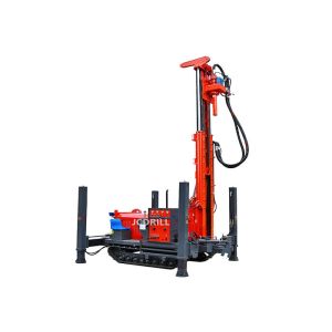 Fullly Hydraulic Rotary 90rpm Crawler Drill Machine