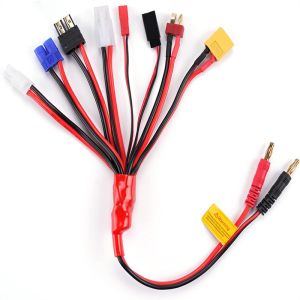 Stable 8 In 1 RC Lipo Charger Leads Multifunctional Heatproof