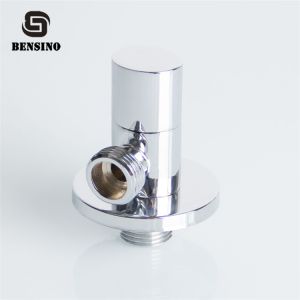 Round Hot Cold Water 12mm 0.8MPA Threaded Angle Stop