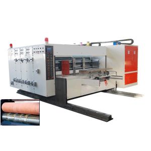 Automatic Flexo Printing Die-cutting Machine with Removable Slotting, Lead-edge