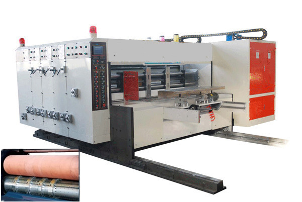 Automatic Flexo Printing Die-cutting Machine with Removable Slotting, Lead-edge