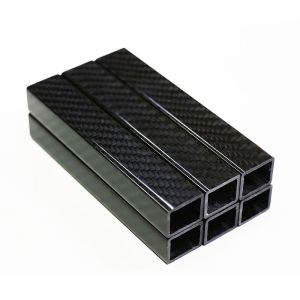 China Fatigue Resistance 12K Carbon Fiber Square Tube For Automation Robotics on sale