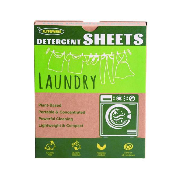 Buy Detergent Laundry Sheets ECO Friendly Concentrated Laundry Detergent Sheets at wholesale prices