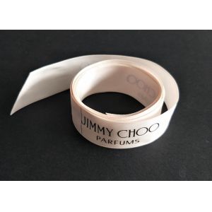 100% Polyester Custom Printed Ribbon Double Face Eco - Friendly Rayon