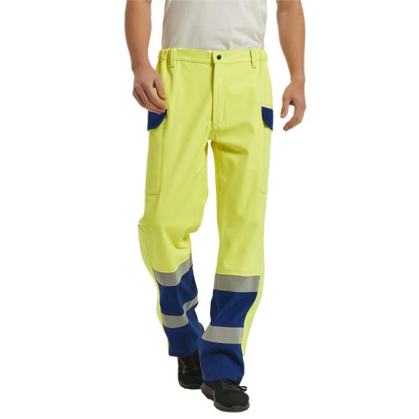Three Layer Laminated Flame Resistant Arc Protection Rain Gear Work Pants For