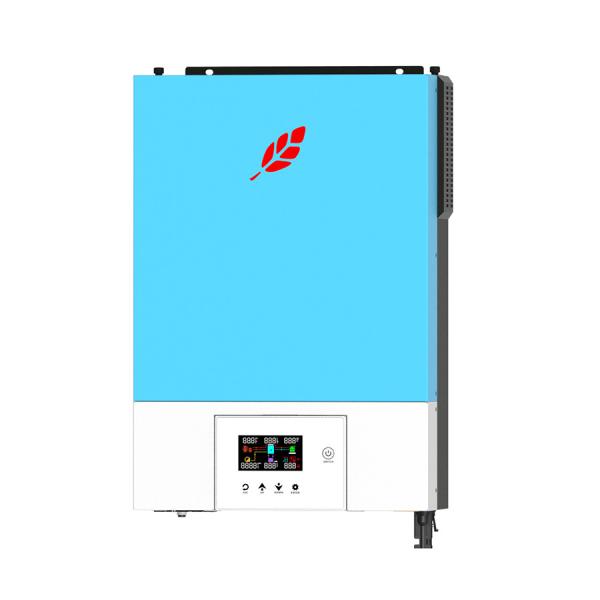 Buy One-Key Reset 120A 140A Mppt Pure Sine Wave Dc To Ac Removable Lcd 3.6/4.2/6.2Kw Hybrid Solar Inverter With Dust Filters at wholesale prices