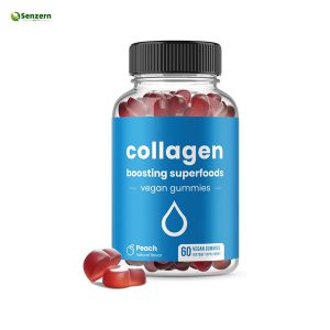 Hydrolyzed Collagen Peptides Collagen Vitamin Gummies Strengthen Bones Prevent