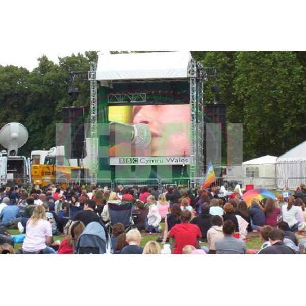 HD P3 Outdoor Rental Commercial Led Display Board , Led Video Display Panel