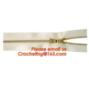 Cheap garment zipper plastic double color zippers large roll custom resin zipper