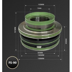 metal frame cartridge Mechanical Seal