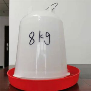 Automatic Plastic 8L Poultry Feeder Drinker For Broiler Breeder