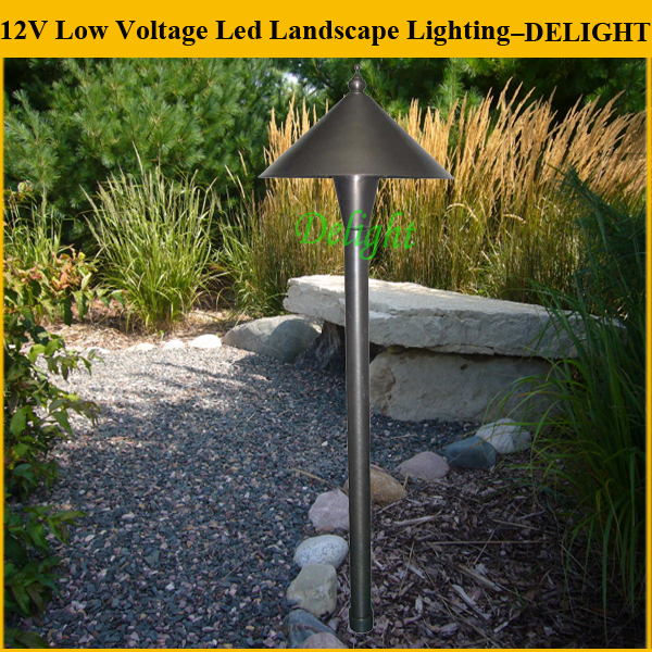 Outdoor led light garden landscape led light, low voltage led lawn light, copper