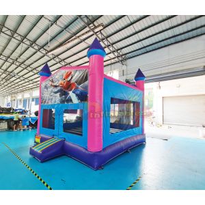 EN14960 Super Hero Inflatable Castle Bounce House For Advertisement