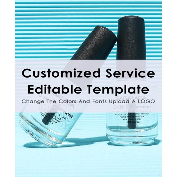 Thin Cracked and Damaged Nails Strengthener Hardener Treatment Repair Air Dry Clear Polish Base and Top Coat Wholesale Price