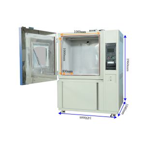 Stainless Steel Sand And Dust Test Chamber Simulated Dust Environment