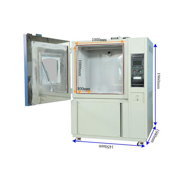 Buy Stainless Steel Sand And Dust Test Chamber Simulated Dust Environment at wholesale prices