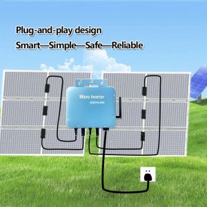 Wholesale On Grid Micro Inverter System With WIFI Cloud Monitoring Isolated