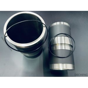 4244330 Engine Cylinder Sleeve 131*119*235Mm 6D114 For Excavator