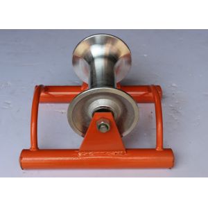 China Straight Line Cable Laying Roller Cable Pulley With Aluminum Wheel on sale
