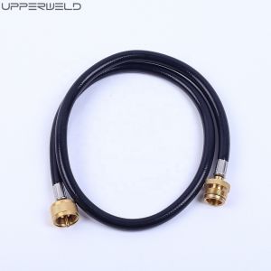 Motorhomes Tank RV Camping Black LPG Propane Brass Adapter Hose Kit 5 ft and 12