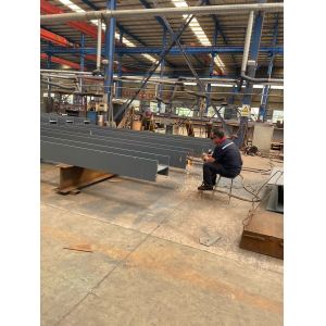 Cutting Service Prefabricated Steel Structures Hangar Bolt Connection Included