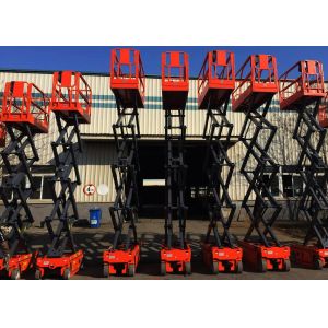 Quality Self Propelled Small Scissor Lift With Extendable Platform for sale